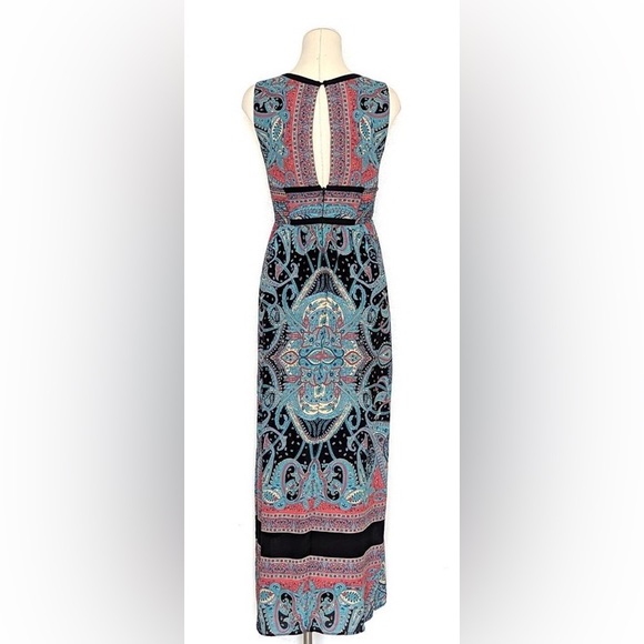 BCBG MaxAzria Elyza Deep V Maxi Dress - Picture 5 of 13